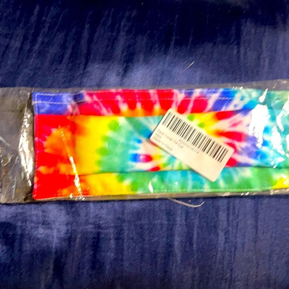 6/$20 New Tie dye face mask